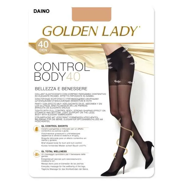 ČARAPE GOLDEN LADY CONTROL BODY 40 