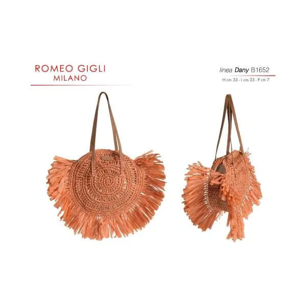 TORBA Z. P/LJ 2021 DANY B1652 ARANCIONE ROMEO GIGLI MILANO 