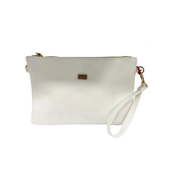 TORBA CLARA BIANCO DONNA RG MILANO 