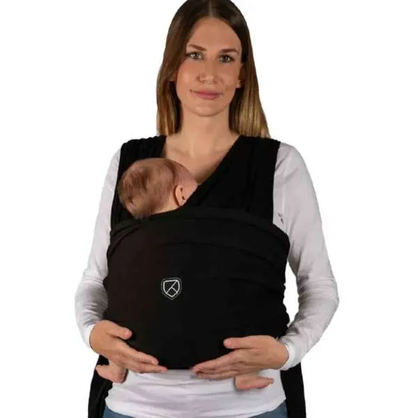KOALA ERGONOMSKA NOSILJKA ZA BEBE KOALA CUDDLE BAND 2 (CRNA) 