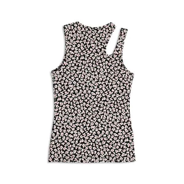 COTONELLA TOP STAMPA ADC71E501 NERO 5