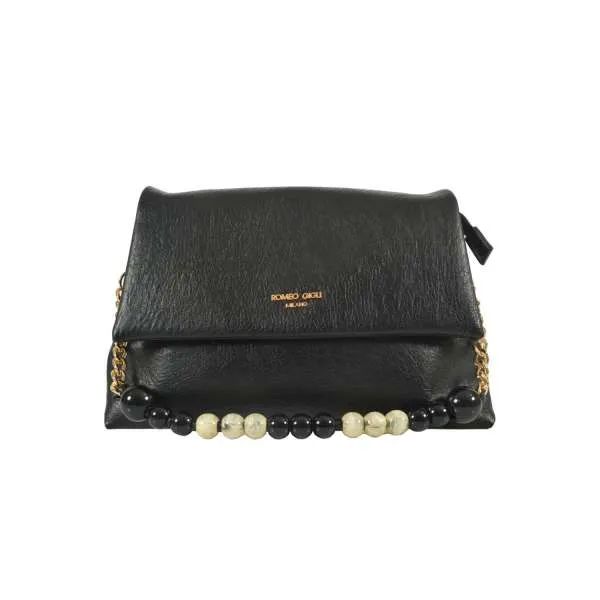 EVANGELINA BORSA DONNA RG MILANO B3688 NERO 