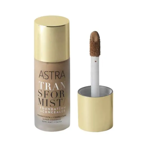 ASTRA PUDER + KOREKTOR TRANSFORMIST TAN 5 
