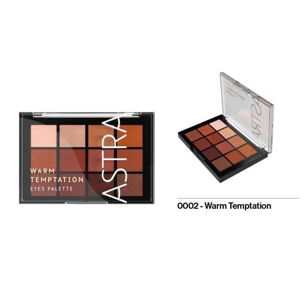 ASTRA SJENKA PALETA WARM TEMPTATION 02 