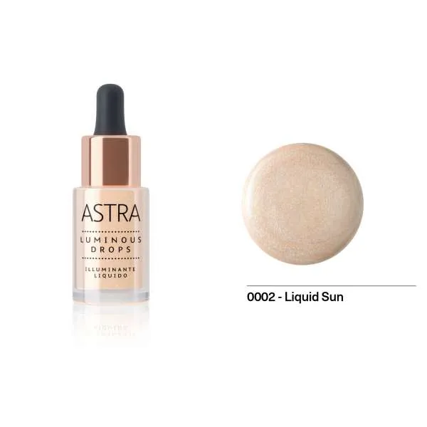 ASTRA HIGHLIGHTER LUMINOUS DROPS LIQUID SUN 02 