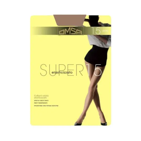 OMSA ČARAPE SUPER 15 CARAMELLO 