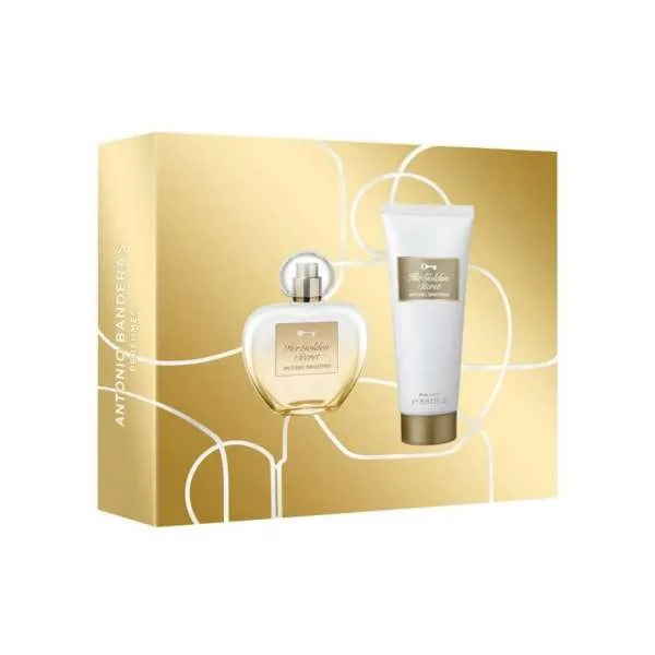A.BANDERAS SET 23  HER GOLD SECRET (EDT50+BL 75ML) 