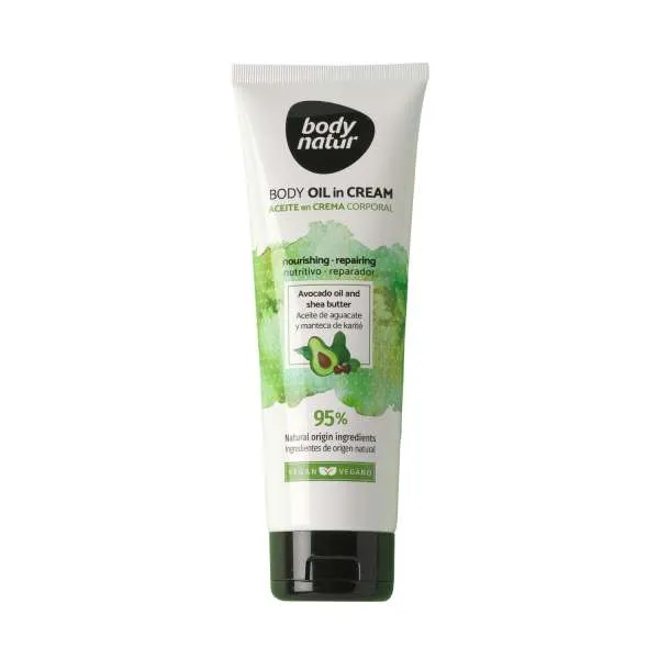 BODY NATUR MLIJEKO ZA TIJELO AVOCADO OIL AND SHEA BUTTER 200ML 