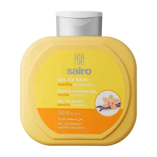 SAIRO GEL ZA TUŠIRANJE VANILLA SENSATION PREMIUM 750 ML 