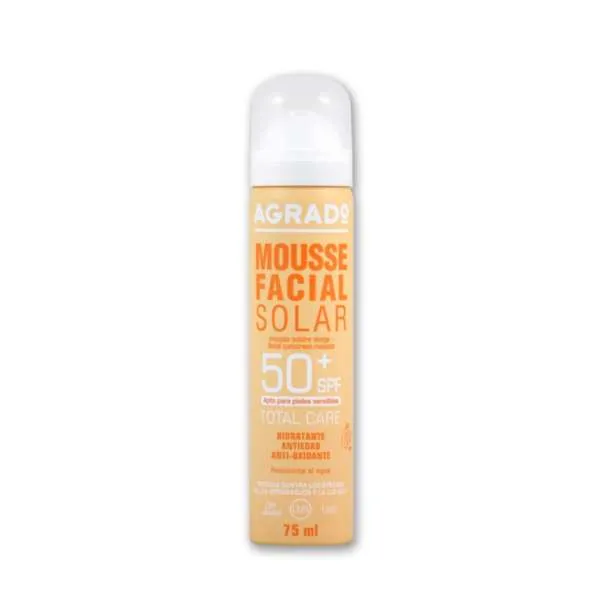 AGRADO FACE MOUSSE MIST SPF50 75ML 