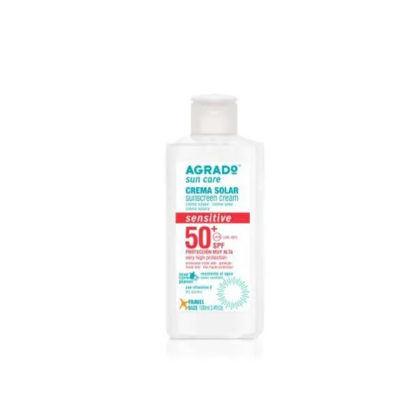 AGRADO KREMA ZA SUNCANJE SPF 50+ SENZITIV 100ML 