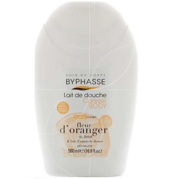 BYPHASSE KREMA ZA TUŠIRANJE ORANGE BLOOSOM AND SWEET ALMOND MILK 500ML 