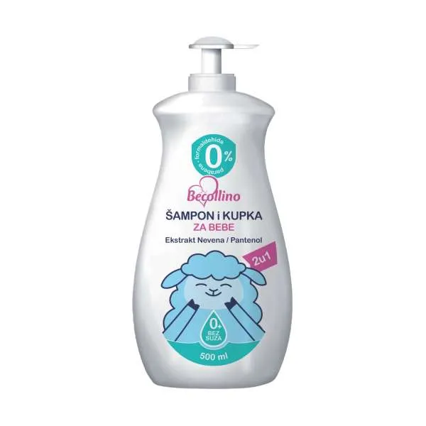 BECOLLINO SAMPON I KUPKA 2U1 500ML 