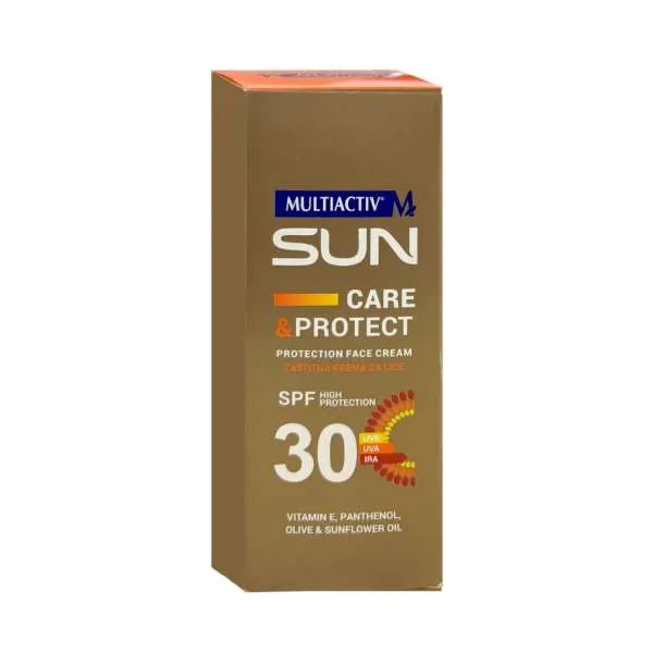 MULTIACTIV SUN C&P ZASTITNA KREMA ZA LICE SPF30 50ML 