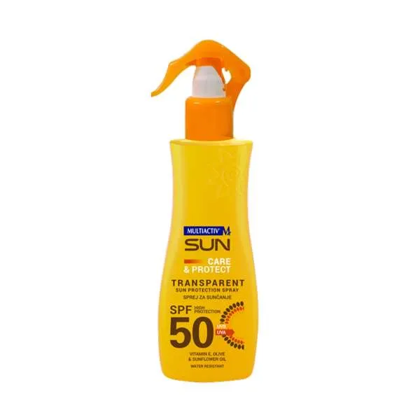 MULTIACTIV SUN C&P MLIJEKO ZA SUNCANJE SPRAY SPF 50 200ML 