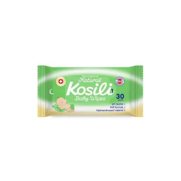 KOSILI BABY VLAĹ˝NE MARAMICE ALL NATURAL 30/1 