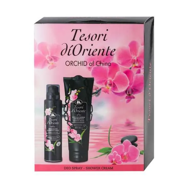 TESORI SET (DEO+SH GEL) ORHIDEJA 