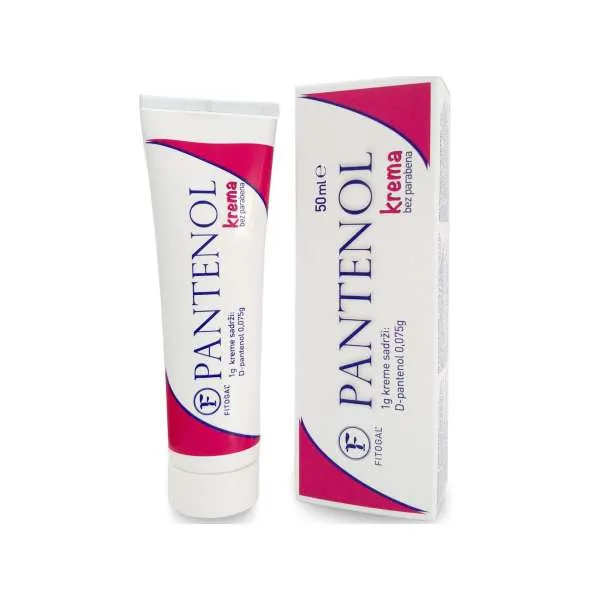 PANTENOL KREMA 50ML NOVO 