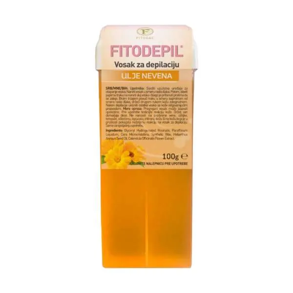 FITODEPIL VOSAK ZA DEPILACIJU SA ULJEM NEVENA 100GR 