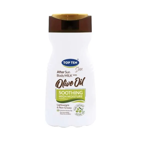 TOP TEN OLIVE OIL AFTER SUN MILK B5 200ML 