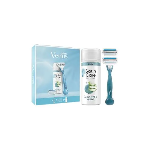 GILLETTE SET 2023 VENUS SMTH 2UP + SCARE GEL 75ML 