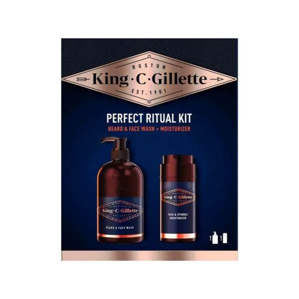 GILLETTE SET 2023 KCG BRDWASH350ML+MOIST 100ML 