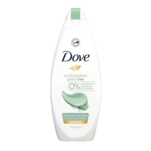 DOVE SHOWER GEL GREEN CLAY 250ML 