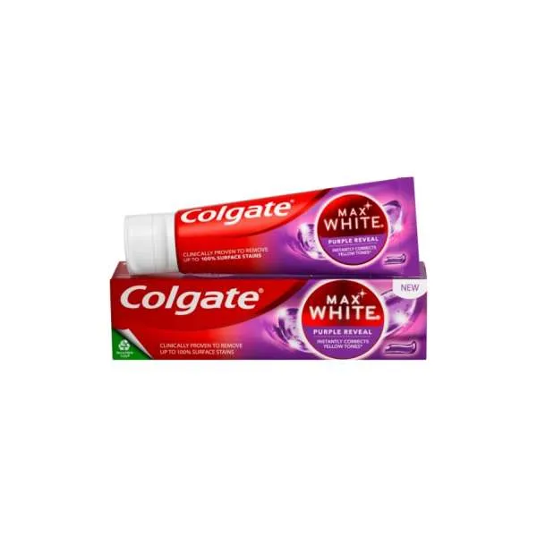 COLGATE PASTA ZA ZUBE MAX WHITE PURPLE REVEAL 75ML 