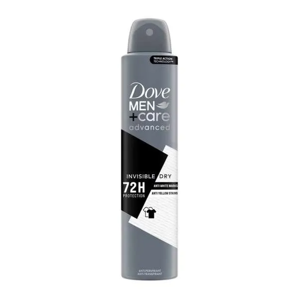 DOVE MEN+CARE DEO AC INVISIBLE DRY 200ML 