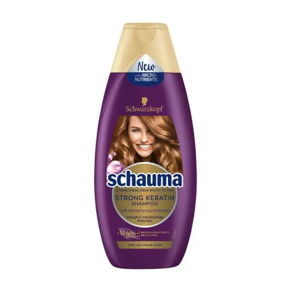 SCHAUMA SAMPON KERATIN STRONG 400ML 