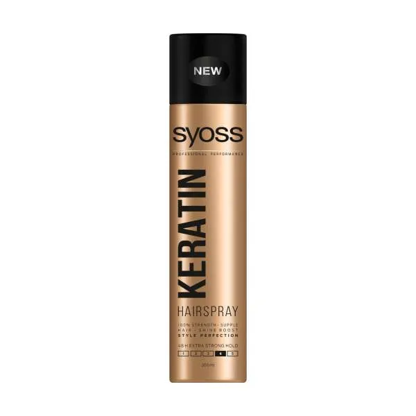 SYOSS LAK ZA KOSU KERATIN STYLE PERFECTION 300ML 
