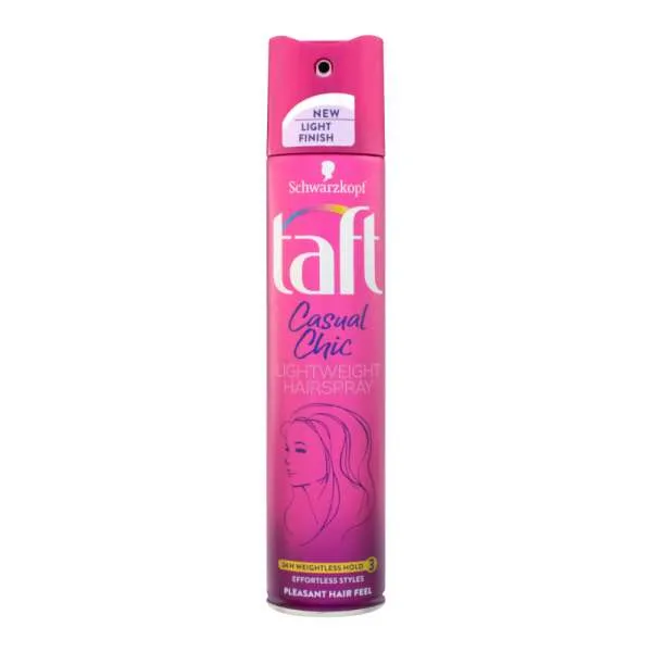 TAFT LAK ZA KOSU 250ML CASUAL CHIC 