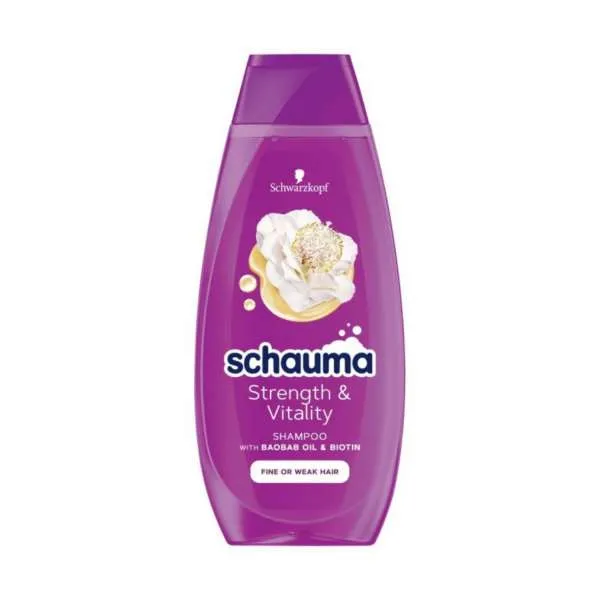 SCHAUMA SAMPON STRENGTH & VITALITY 400ML 