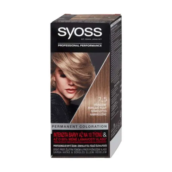 SYOSS COLOR 7-5 NATURASHBLOND 