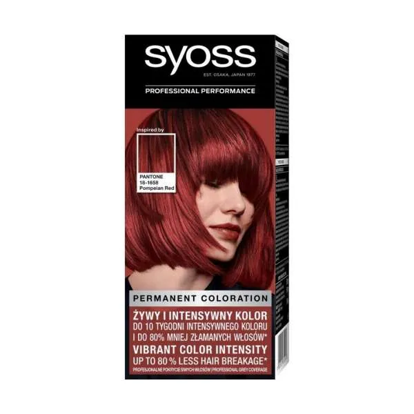 SYOSS COLOR  5-72 CRVENA LAVA 