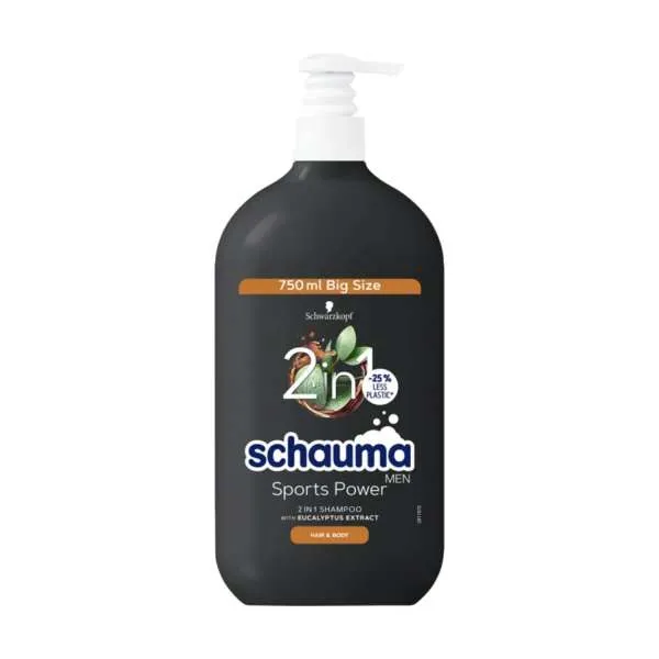 SCHAUMA SAMPON 750ML SPORTS POWER 750ML 