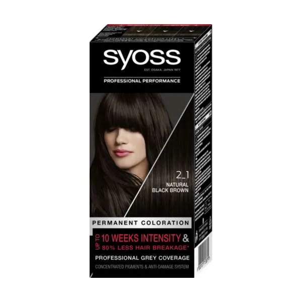 SYOSS L 2-1 BLACK BROWN CEE7 