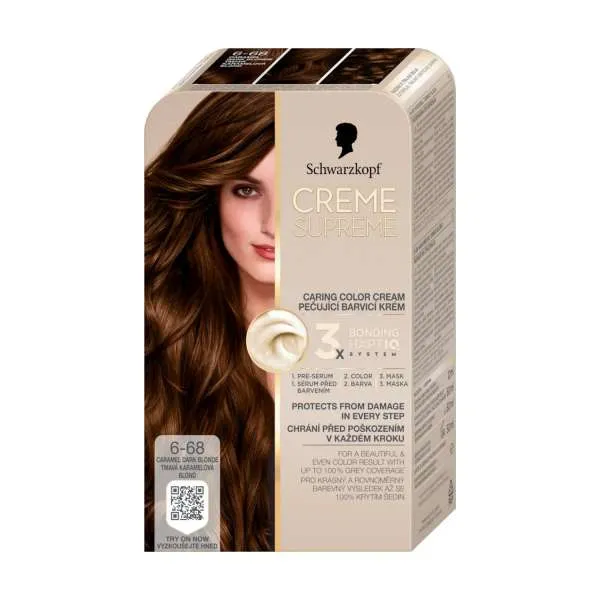 CREME SUPREME 6-68 KARAMEL TAMNO PLAVA 