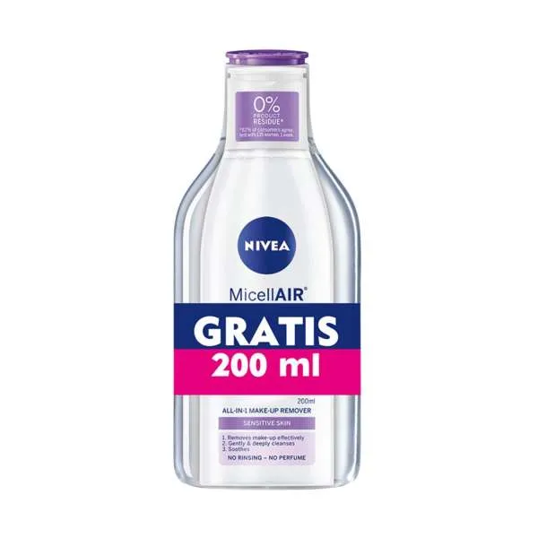 NIVEA MICELARNA VODA 400+200ML GRATIS 