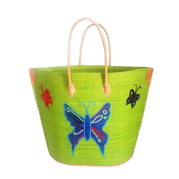 LA PLAGE TORBA ZA PLAZU S AVEC POCHON BUTTERFLY