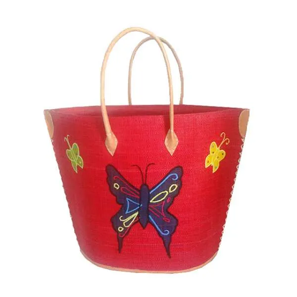 LA PLAGE TORBA ZA PLAZU S AVEC POCHON BUTTERFLY
