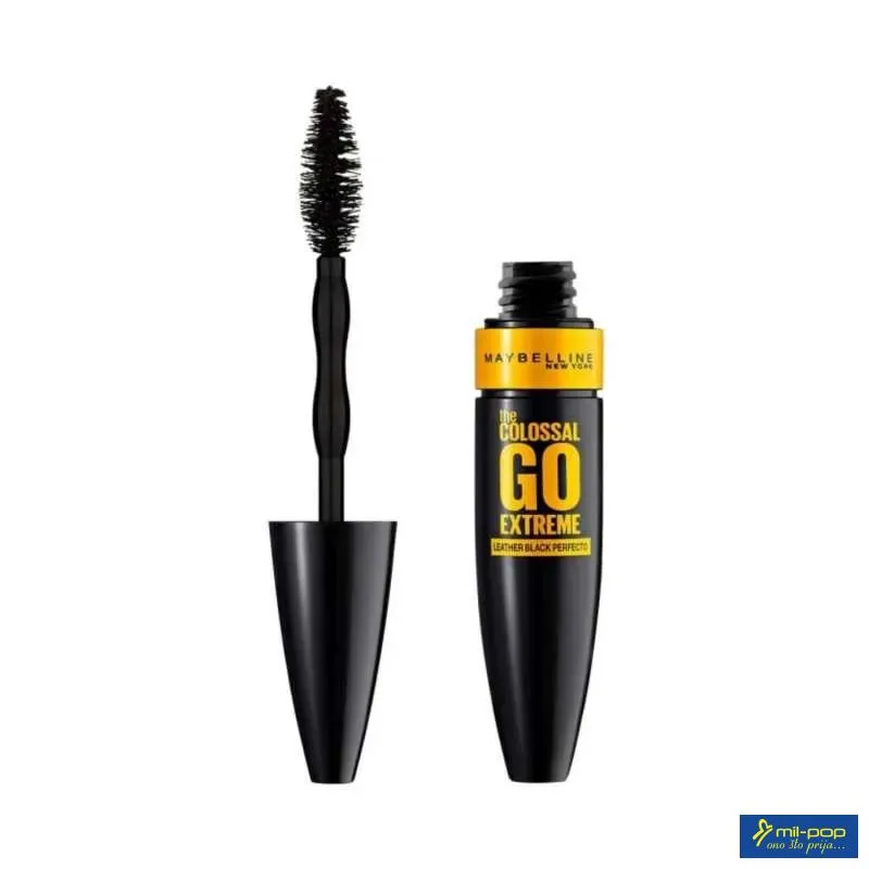 MAYBELLINE MASKARA COLOSSAL GO EXTREME LEATHER BLACK 