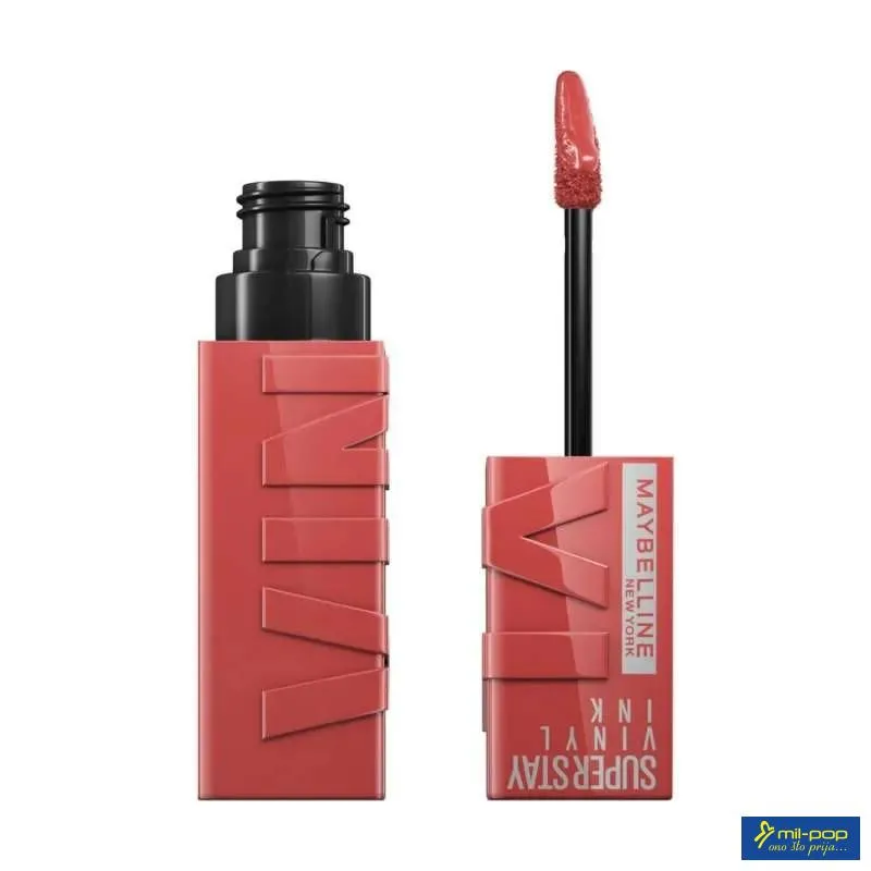 MAYBELLINE RUŽ SUPERSTAY VINYL INK 15 PEACHY