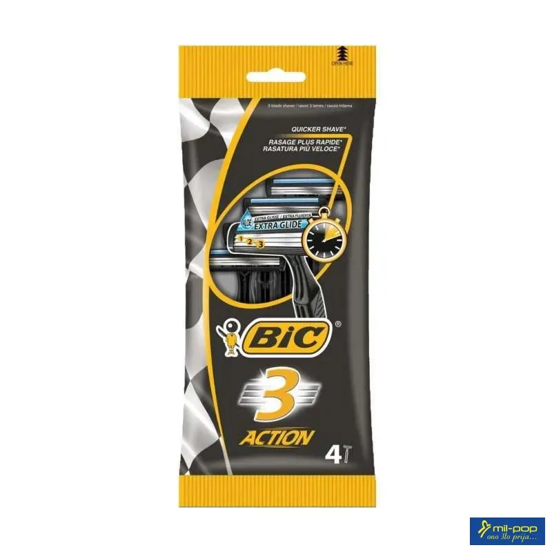 BIC BRIJAC 3 ACTION P4*6566 