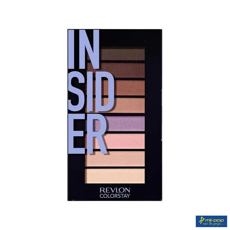 REVLON SJENKE ZA OCI 8/1 LOOK BOOK CLS 940 INSIDER 