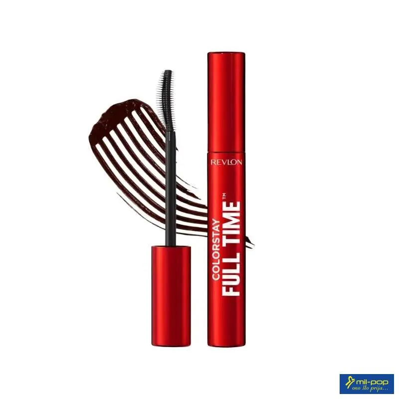 REVLON MASKARA FULL TIME NWP 402 BLACK BROWN 