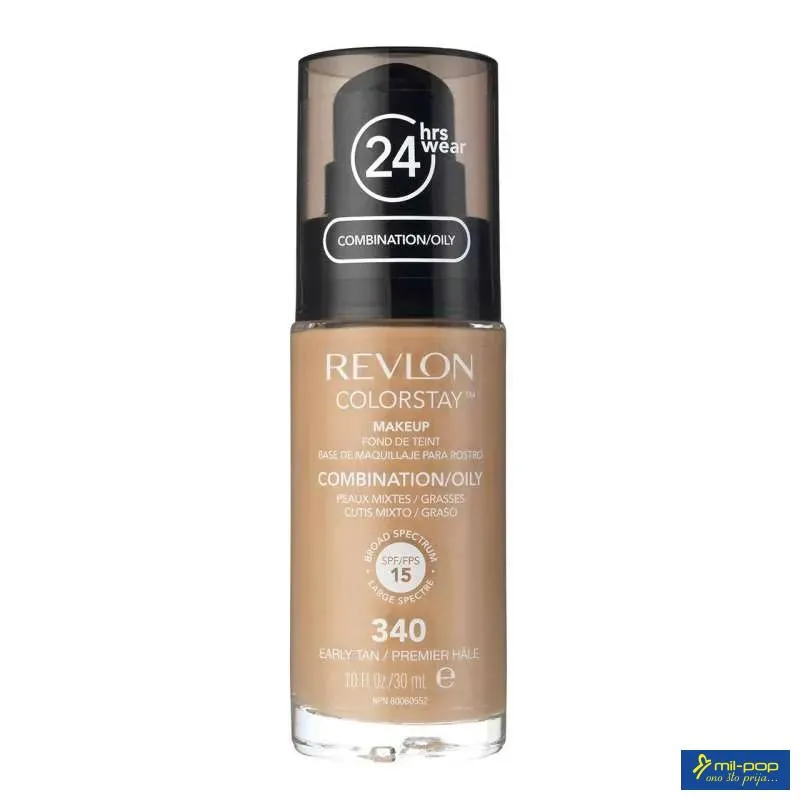 REVLON PUDER CLS OILY 340 EARN TAN SOFT FLEX 