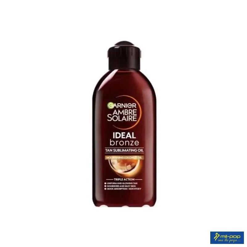 GARN.AMBRE SOLAIRE ULJE ZA PREPLANULI TEN SPF 2 200ML