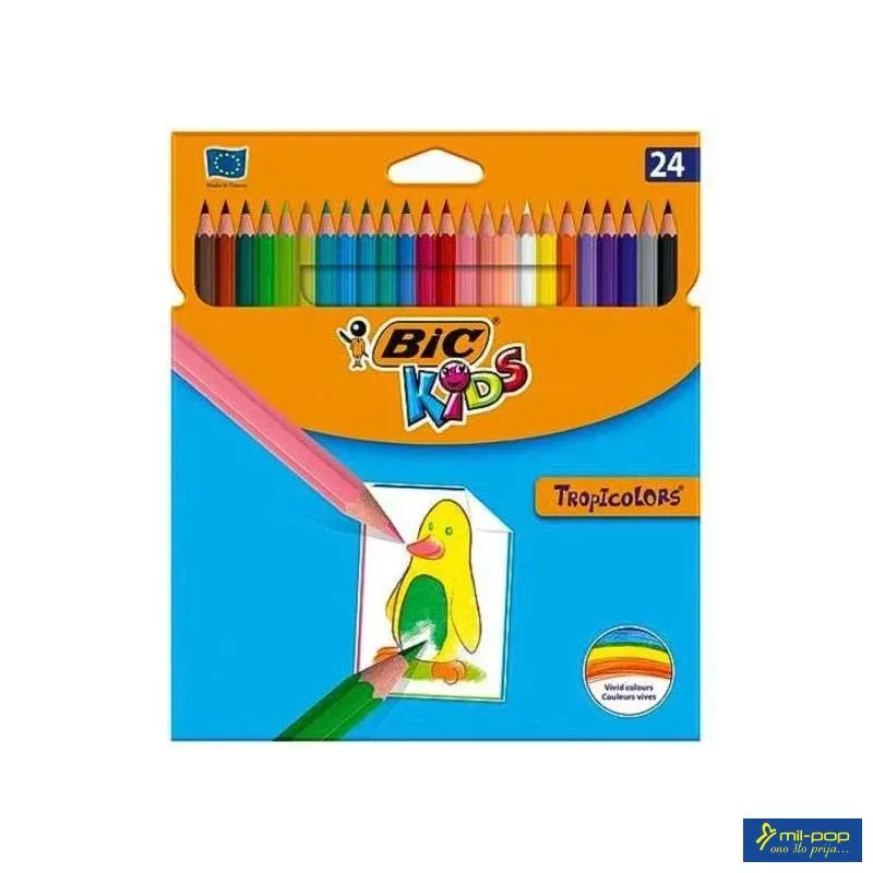 BIC DRVENE BOJICE TROPICOLOR 24/1 