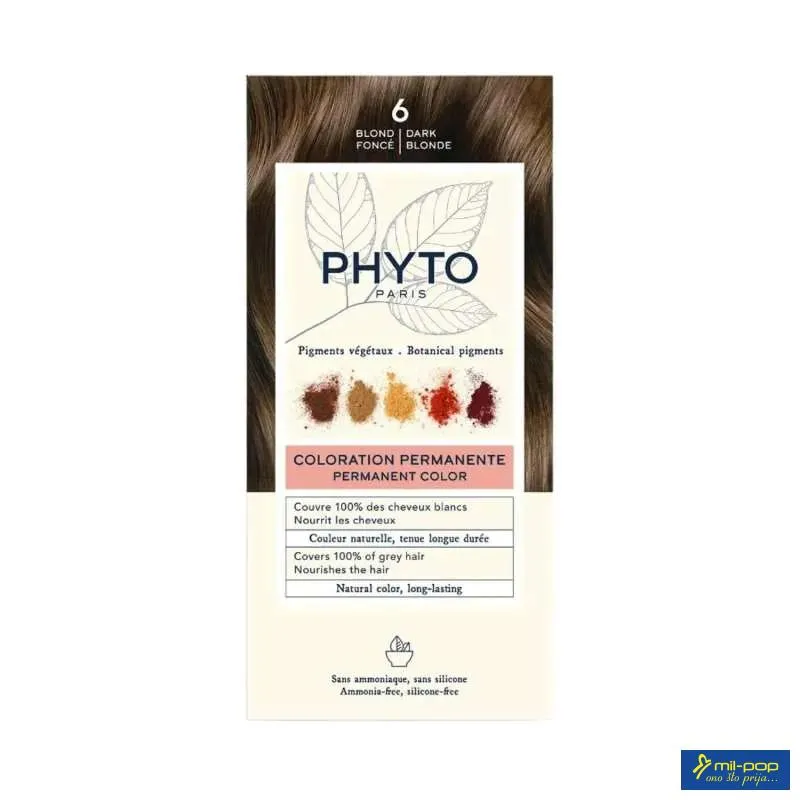 PHYTO COLOR 6 TAMNO PLAVA 50ML 